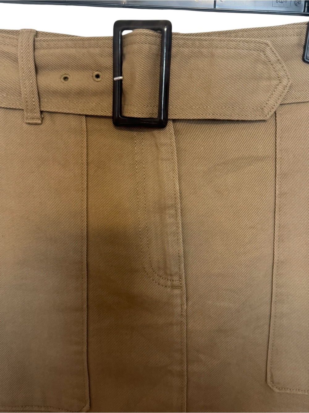 BANANA REPUBLIC Utility Mini Skirt with Belt SIZE: 6 #P - Picture 2 of 7